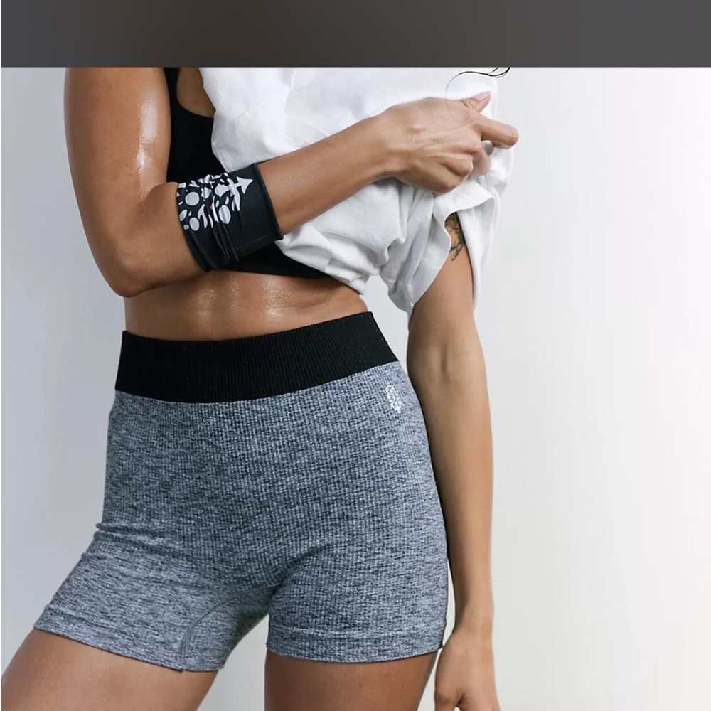 FP Movement by Free People Prajna Happiness Runs shorts in heather gray